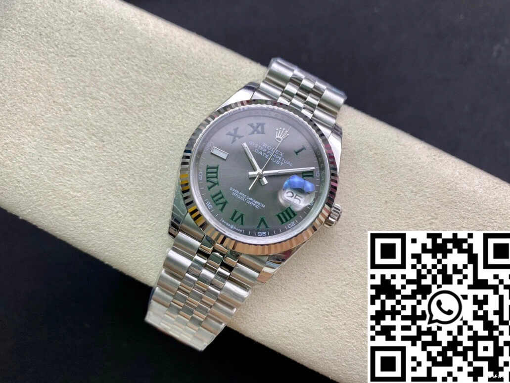 36MM Factory Datejust M126234-0045 Dial EW Rolex Grey 1101